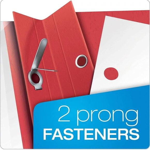 NWT Oxford Letter Size Clear Front Report Covers Red - Picture 8 of 9